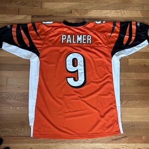 Carson Palmer Cincinnati Bengals Reebok NFL Jersey #9, Size 56